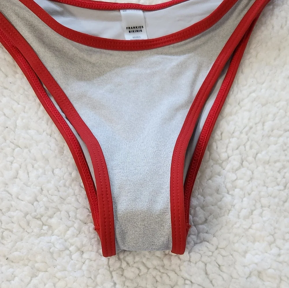 New!Frankie's Bikinis‎ Full Moon Micro Bikini Bottom
